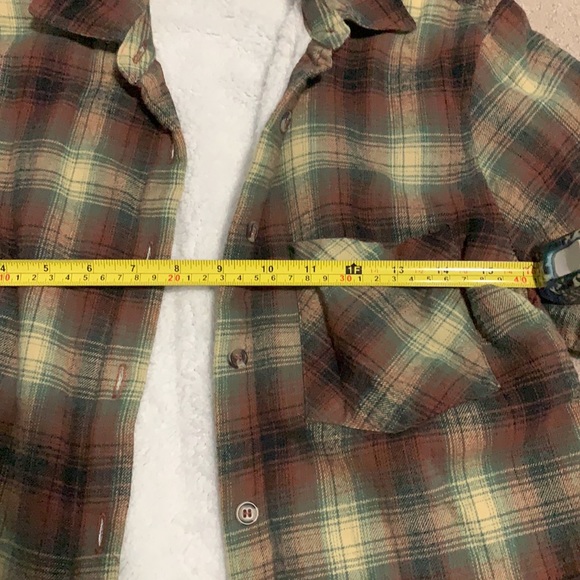 F21 Plaid Shirt with Cozy Inner Lining - Picture 6 of 6